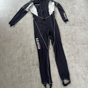 Mares Steamer Trilastic Rash Guard Men’s Small Black Full-Body Swim Suit